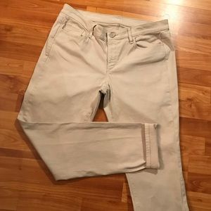 Cream Loft Modern Skinny Jeans